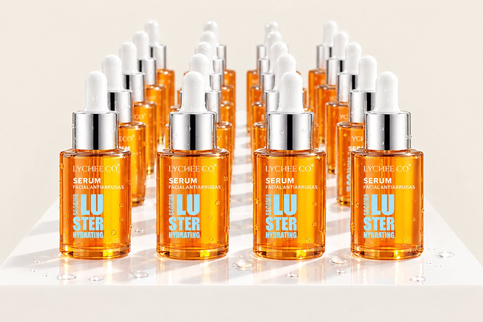 Sérum de vitamina C Lychee Co en volumen